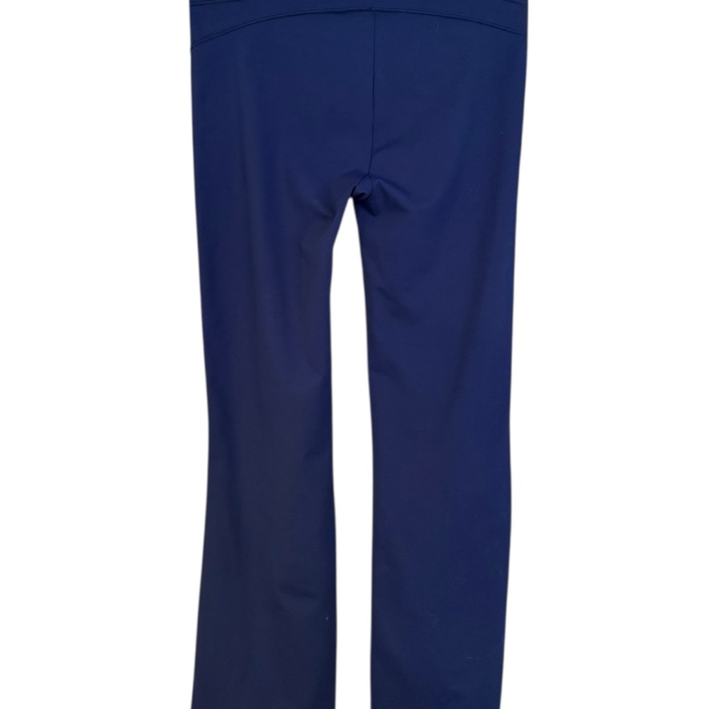 ZUDA, New Trendy Navy Split Leg Flared Leggings, XS, Flattering/Versatile! - Picture 2 of 5